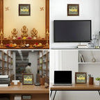 7 Horses Pyrite Frame