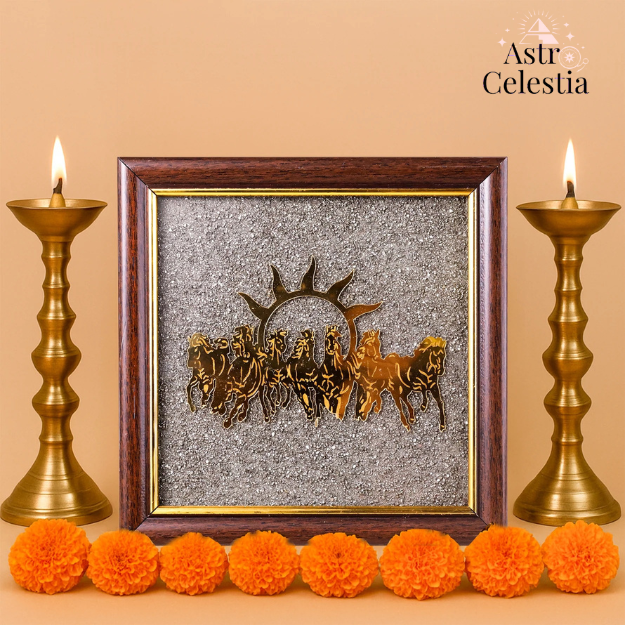 7 Horses Pyrite Frame