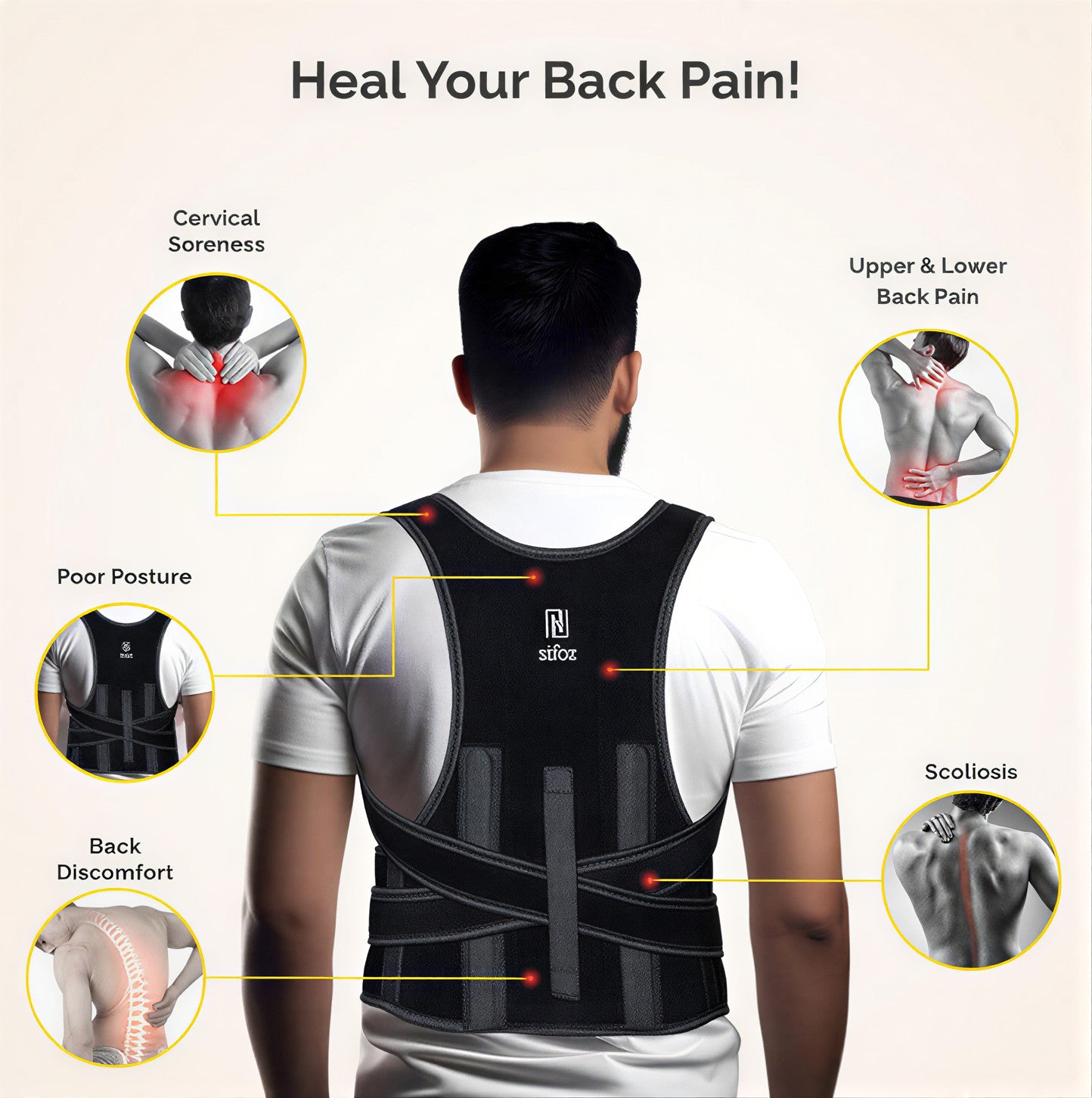 Posture Corrector Belt Unisex