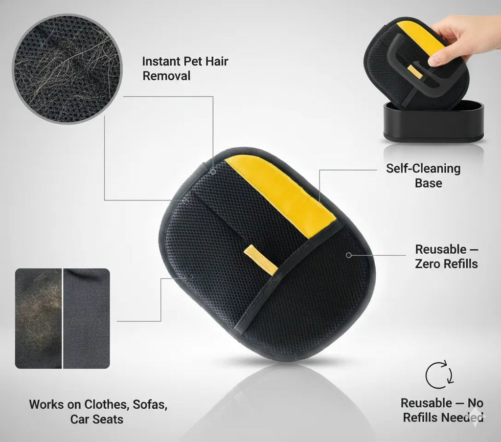 Pet Hair Removal Gloves